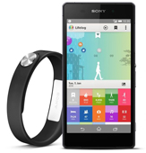  Умный браслет SONY SmartBand SWR10 Black 