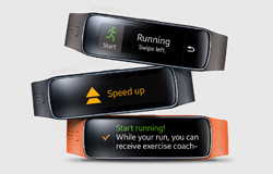  Фитнес-браслет SAMSUNG Gear Fit SM-R350 Black 