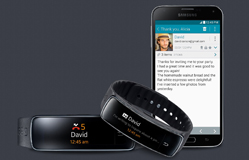 Фитнес-браслет SAMSUNG Gear Fit SM-R350 Black 