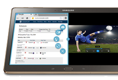 Планшет SAMSUNG Galaxy Tab S 10.5'' SM-T805 16Gb LTE White